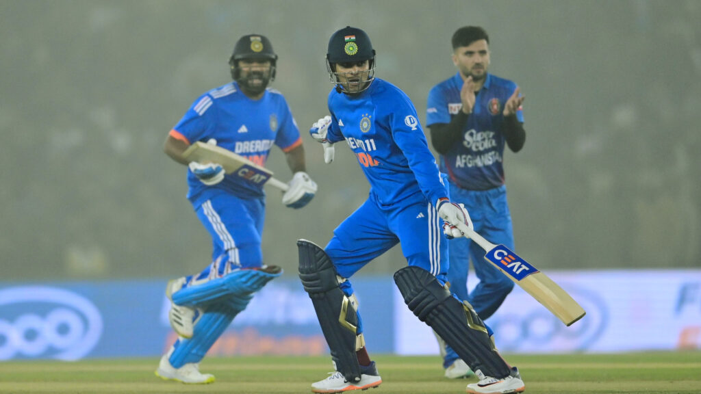 IND vs AFG 1st T20I : Rohit Sharma Run Out